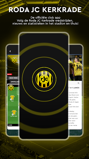 Android application Roda JC - Officiële App screenshort