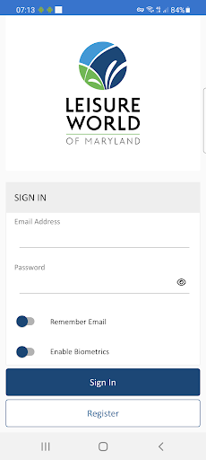 Android application LeisureWorldMd screenshort