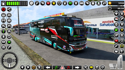 Android application Coach Bus Driver Bus Game 2024 screenshort