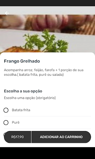 Quentinhas Gourmet Screen 2