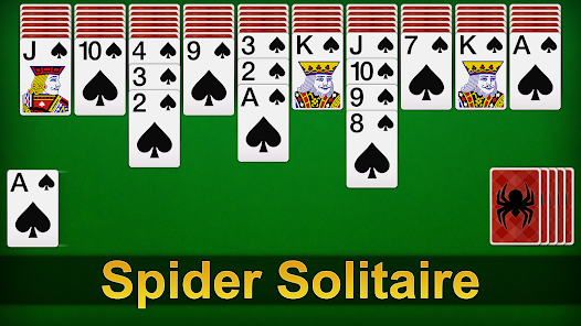 Spider solitaire online - Jeu en ligne gratuit sur