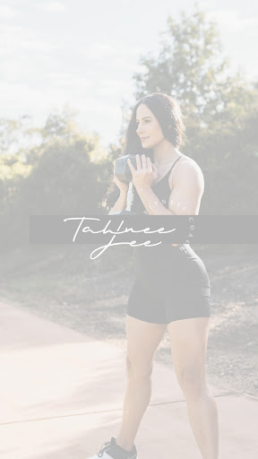 Android application Tahnee Lee Fitness screenshort