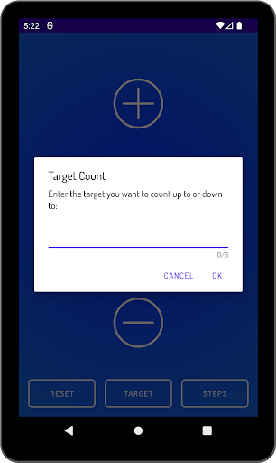 Tally Counter Screen 2