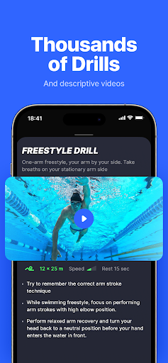 Screenshot of SwimUp - Swimming Training