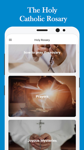 Android application Catholic Rosary screenshort