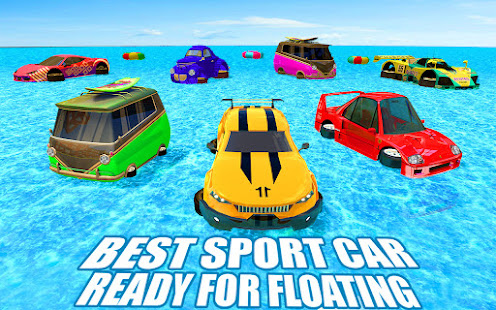 Crazy Car Water Surfing Games 1.0.2 APK screenshots 4