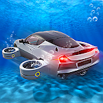 Floating Underwater Car Sim