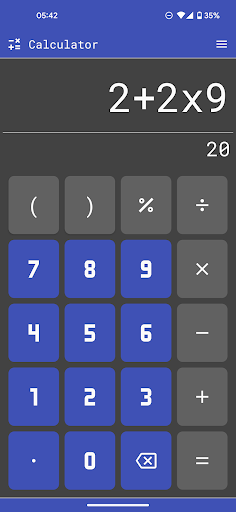 Calculator Screen 3