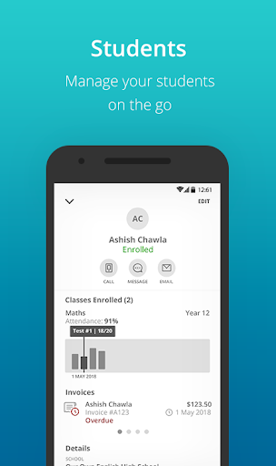 Classcard Staff Screen 3