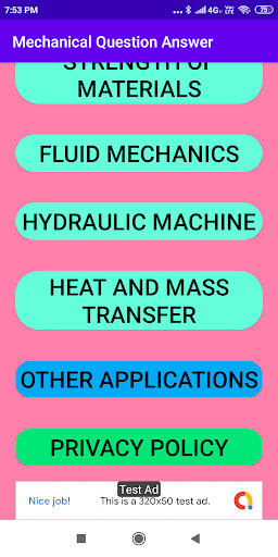 B.E Mechanical Engineering Q/A Screen 2