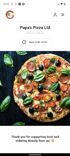Android application Papa's Pizza Brentford screenshort