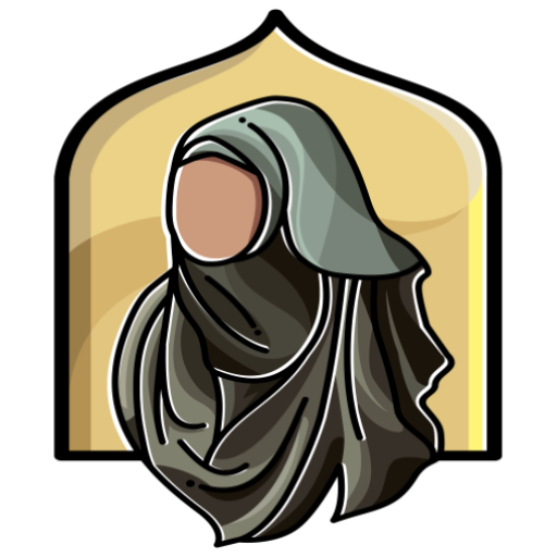 muslim Hijab design logo