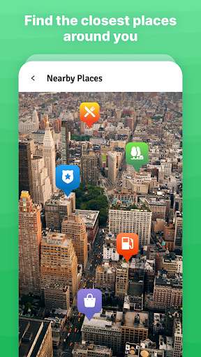 GPS Navigation Live Earth Maps Screen 3