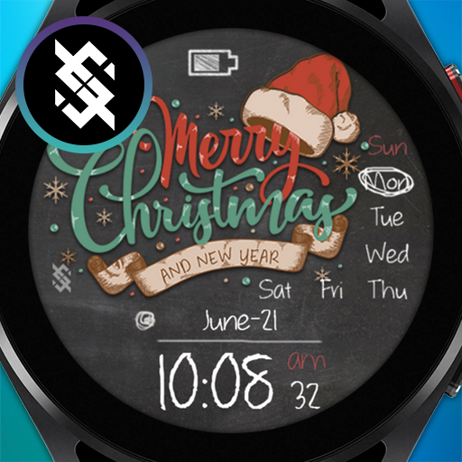 BFF4 - Christmas and New Year logo
