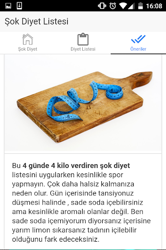 Şok Diyet 4 Günde 4 Kilo Screen 3