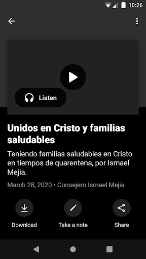 Iglesia Bautista Memorial Screen 3