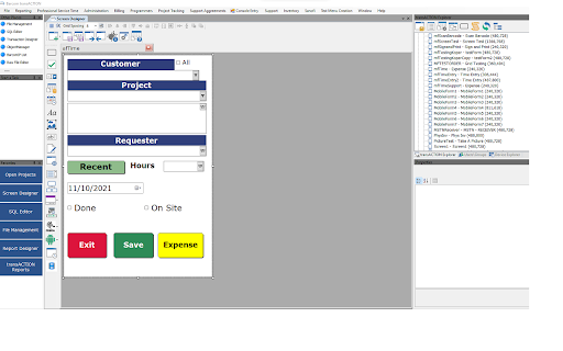 Barcom transaction Software Screen 3