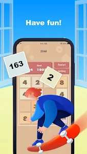 2048 Merge Game- Number Game