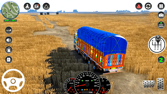 真實的 印度人 卡車 遊戲模擬 3D