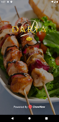 Android application Darya Restaurant screenshort