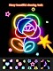 screenshot of Learn To Draw Glow Flower