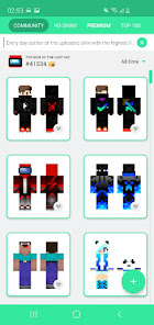 Screenshot 3 Skins-MASTER for Minecraft android