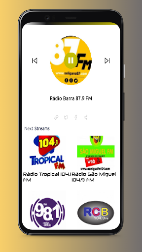 Radio Sergipe: Radio Stations Screen 2
