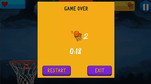 Drop Basket Ball Screen 3