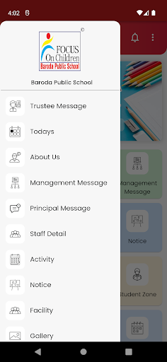 Baroda Public School Screenshot