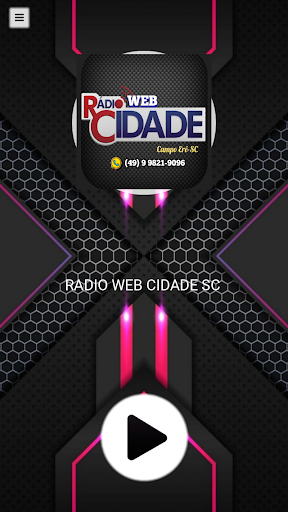 Android application Radio Web Cidade SC screenshort