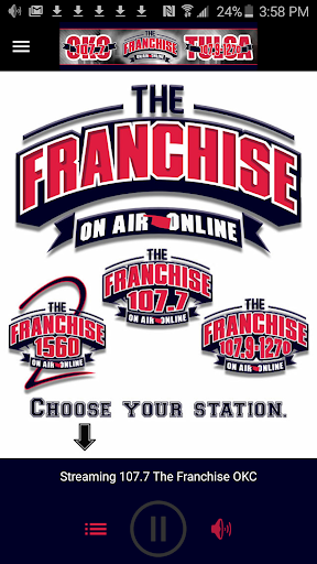 Android application The Franchise screenshort