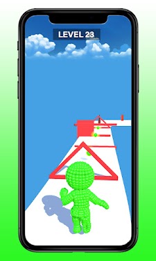 #1. Perfect Pixel Bubble Runner 3D (Android) By: Kidzoo Games