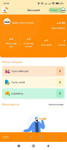 Moom.az - Kuryerlər Üçün Screen 2