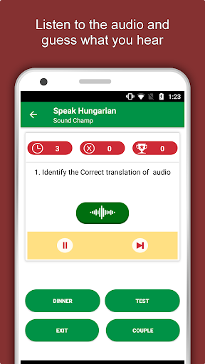 Learn Hungarian Language App Screenshot 4 - AppWisp.com