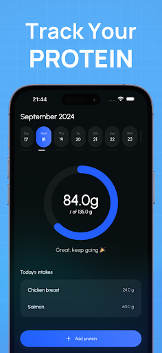 ProteinPro: Protein Tracker Screenshot 2 - AppWisp.com