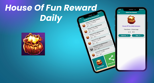 House Of Fun Reward Daily