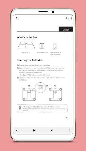 eufy smart scale p1 guide Screen 3
