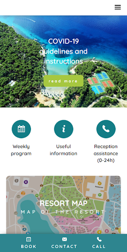 Android application Pine Beach Pakostane Guest App screenshort