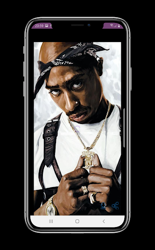 Android application Tupac Shakur Wallpaper 4k 2023 screenshort