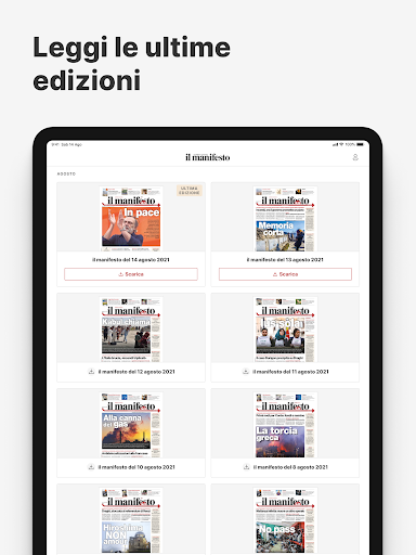 il manifesto Screen 3