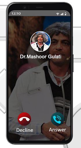 Android application FunnyMan Fake Video Call Prank screenshort