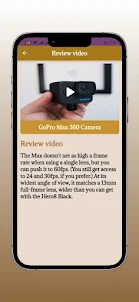 GoPro Max 360 Camera Guide