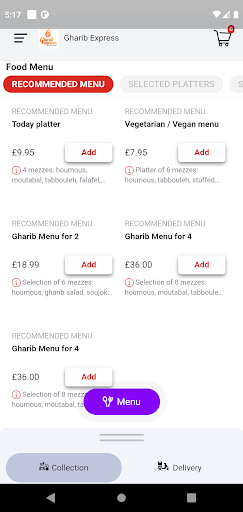Gharib Express Screen 3