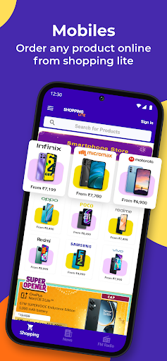 ShoppingLite: All-in-One App Screen 3