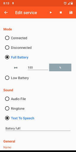Battery Sound Notification Gallery 4