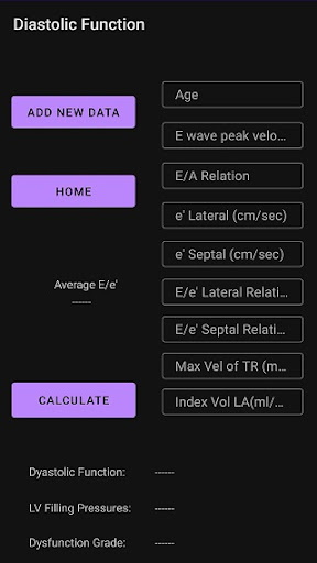 Diastolic Function