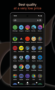 Darkful - Icon Pack Bildschirmfoto