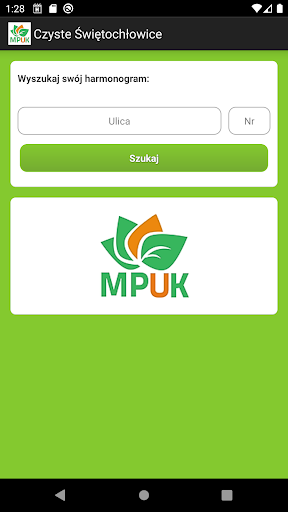 Android application Czyste Świętochłowice screenshort