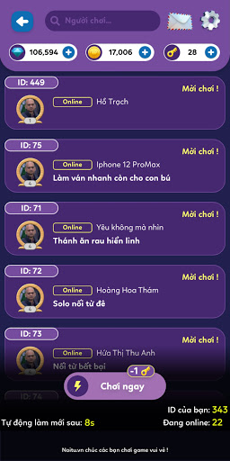 Nối Từ - Noitu.vn - Nối từ không, Tiếng Việt thông 1.7.8 screenshots 3
