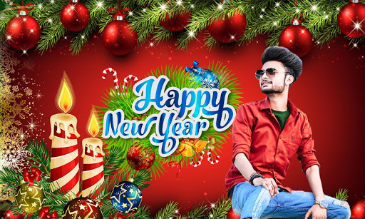 Android application Happy New Year Photo Frame screenshort